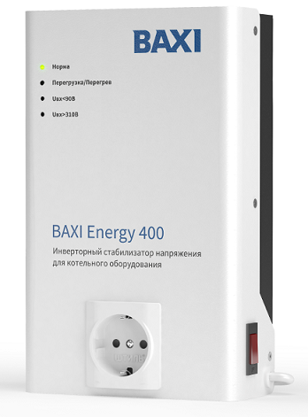 Инверторный стабилизатор напряжения Baxi Energy 400 купить в интернет-магазине, цены на Мегамаркет