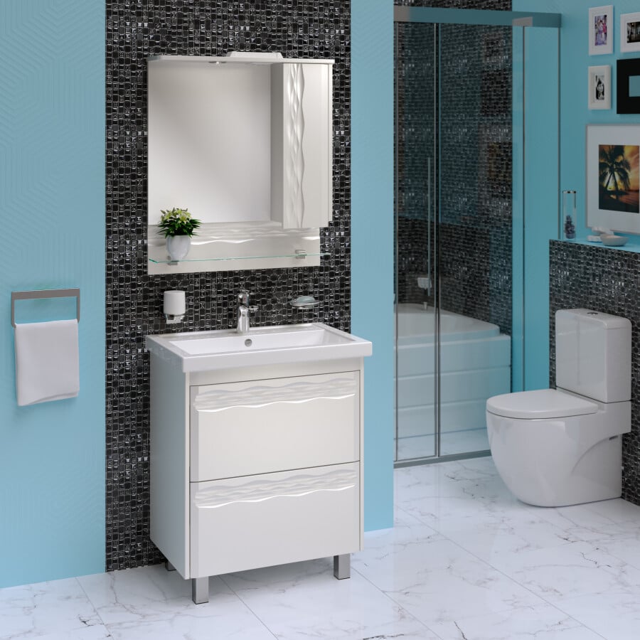 Раковина Kirovit Фостер 60 187812 купить, цены в Москве на Мегамаркет