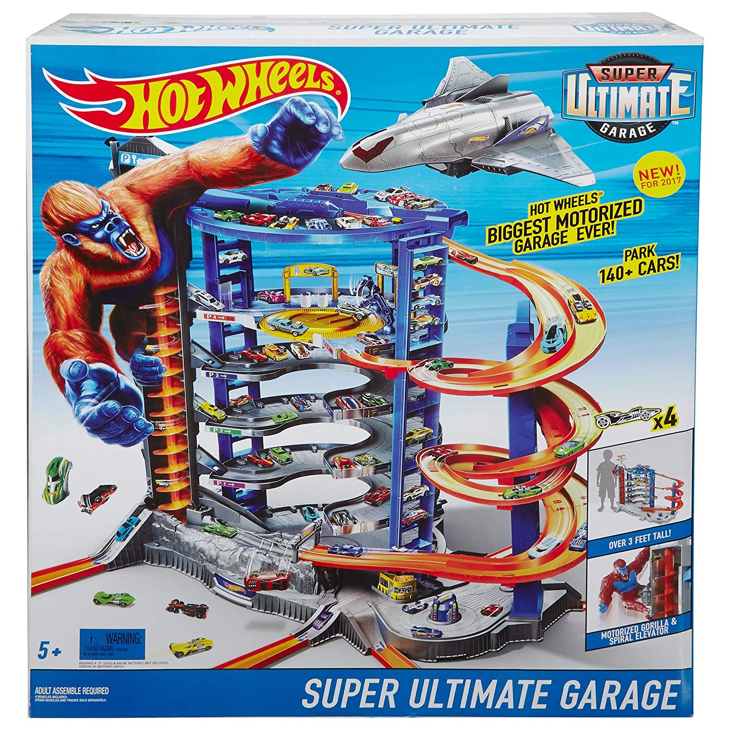 Hot Wheels игровой набор hot Wheels super Ultimate Garage, 6-ти уровневый паркинг fdf25