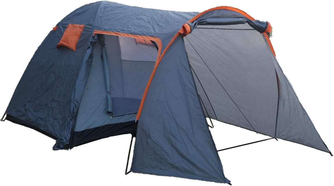 Палатка туристическая 4-х местная с тамбуром Vlaken YJ-D002 - купить в ECOMMERCE, цена на Мегамаркет