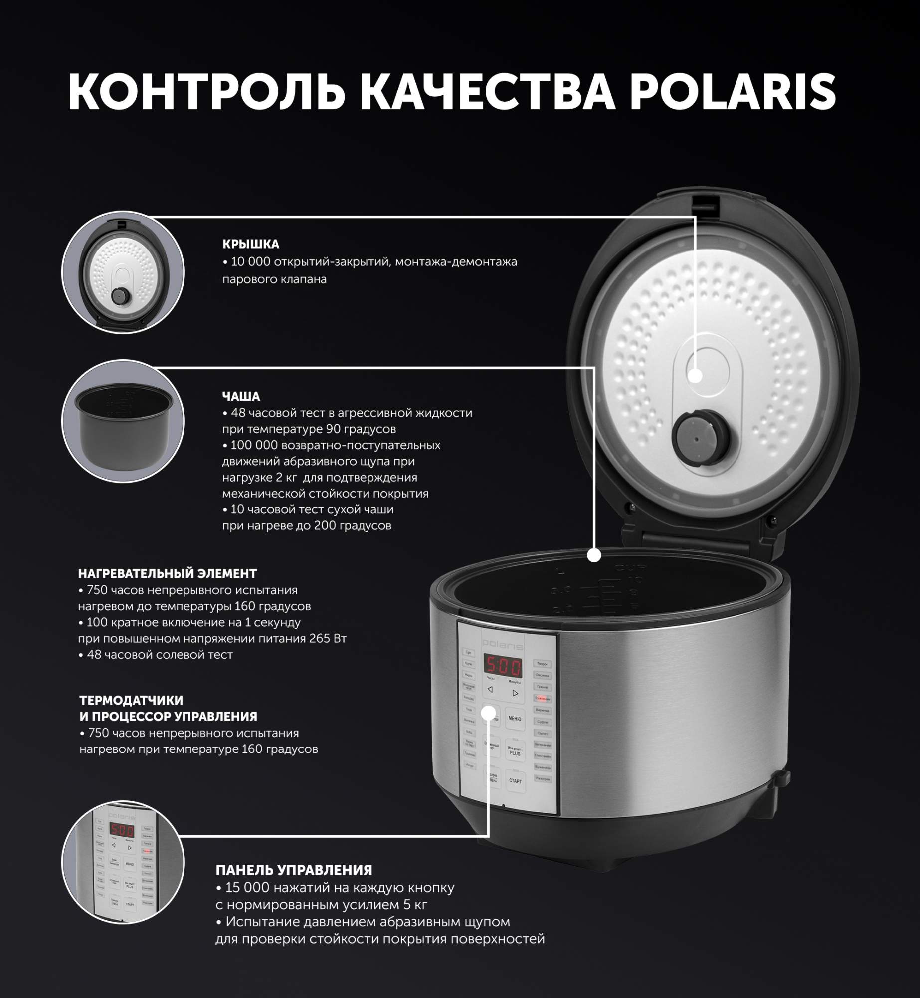 Мультиварка Polaris PMC 0586AD - отзывы покупателей на маркетплейсе  Мегамаркет | Артикул: 100026104442