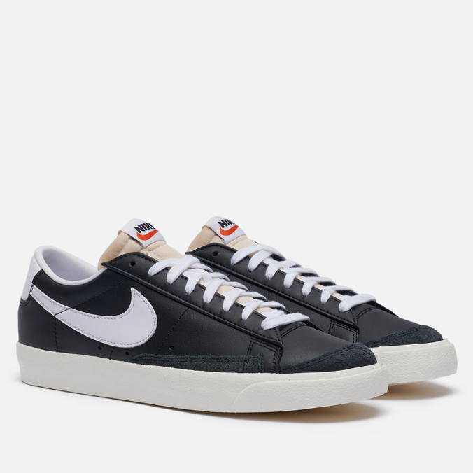 Кроссовки женские Nike Blazer Low 77 Vintage черные 40 EU - купить в  Москве, цены на СберМегаМаркет