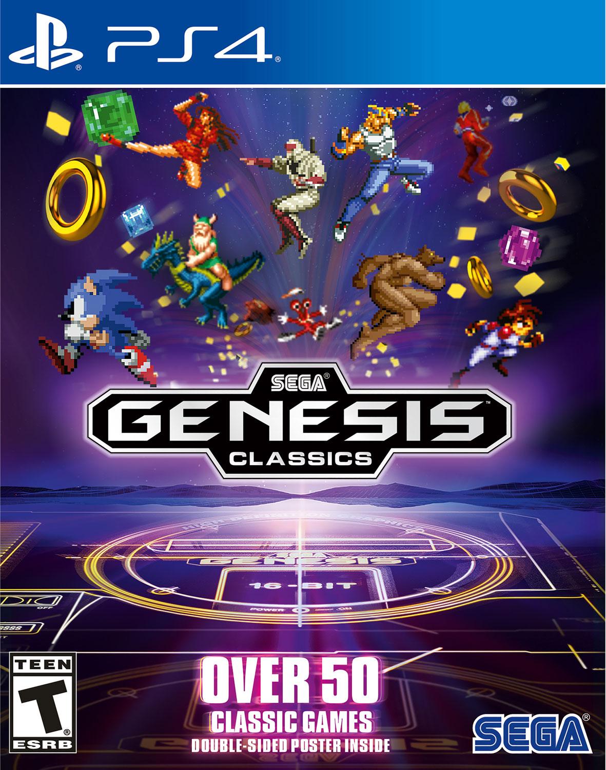 Игра Sega Genesis Classics (PlayStation 4, полностью на иностранном языке)  - купить в Москве, цены в интернет-магазинах Мегамаркет