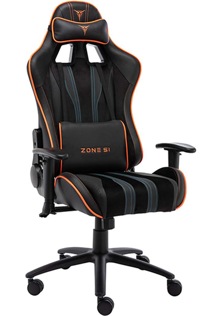 Игровое кресло ZONE 51 Gravity Black/Orange (Z51-GRV-BO) - купить в Эльдорадо, цена на Мегамаркет