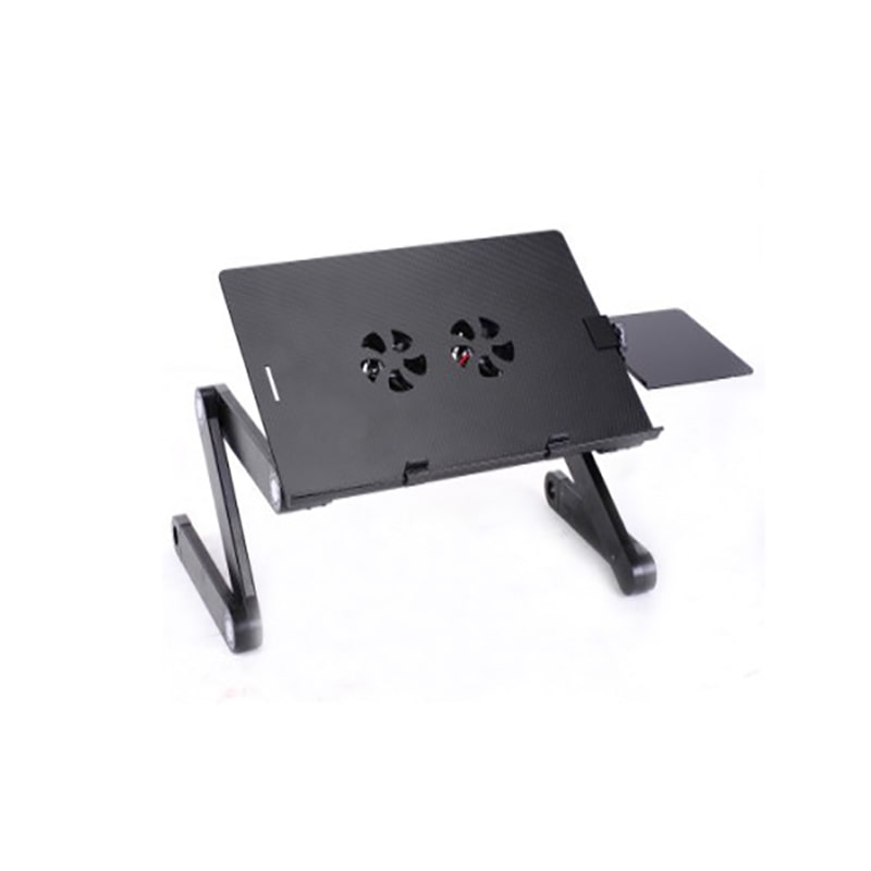 Столик трансформер для ноутбука Multifunctional Laptop Table T6 с 2 вентиляторами 55х26 см