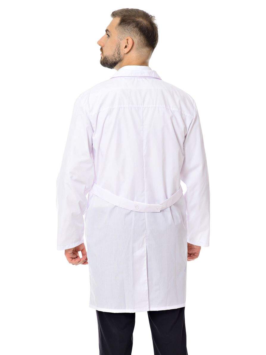 Халат медицинский мужской MedicalWear Классика 019 белый 60 RU