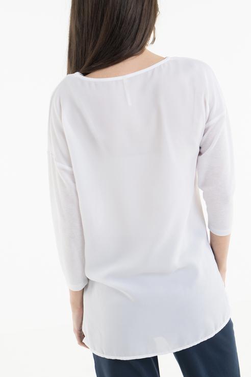 Пуловер женский Baon B218003 белый 44