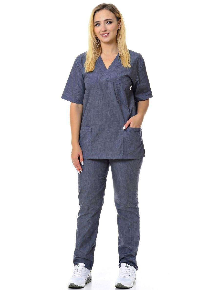 Костюм медицинский MedicalWear Хирург 109 серый 46 RU