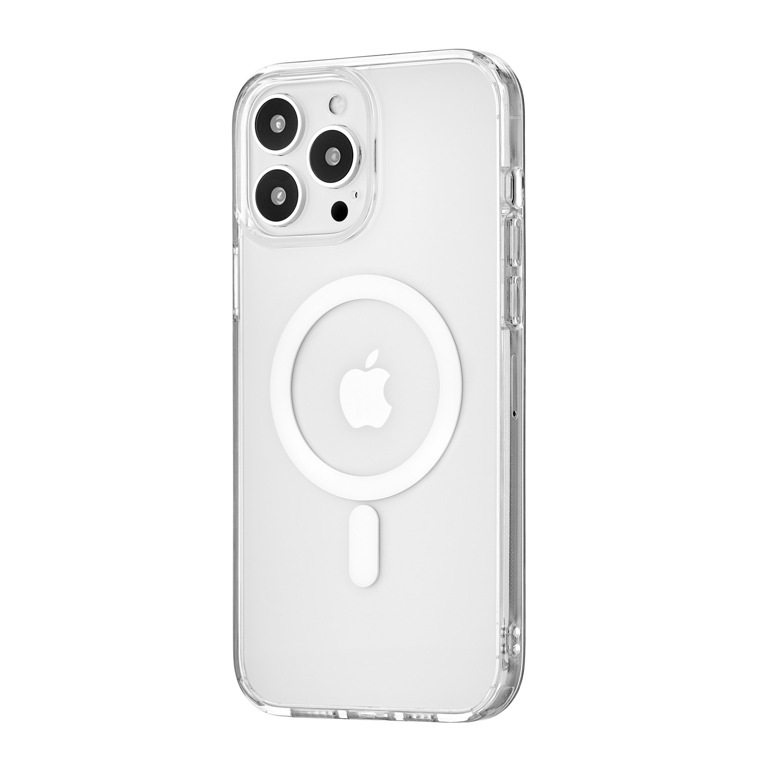Чехол uBear Real Mag Case для iPhone 13 Pro Max, PC+TPU, MagSafe Compatible, прозрачный, купить в Москве, цены в интернет-магазинах на Мегамаркет
