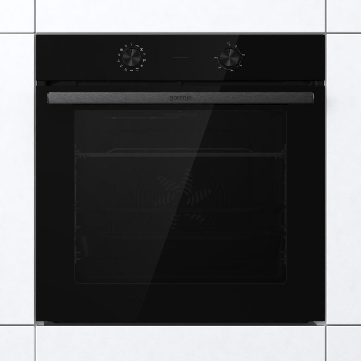 Gorenje bo6717e03bg встраиваемый духовой шкаф линия essential line черный