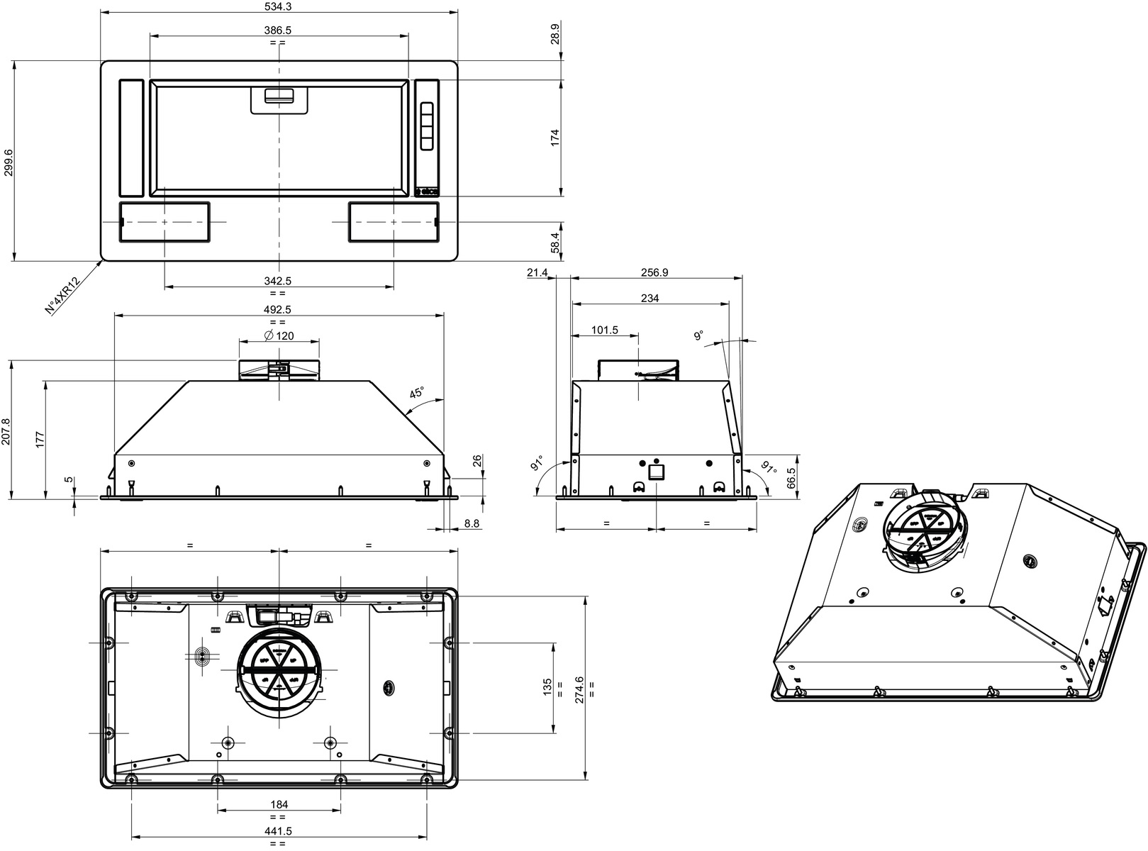 Gorenje bhi611es схема встраивания