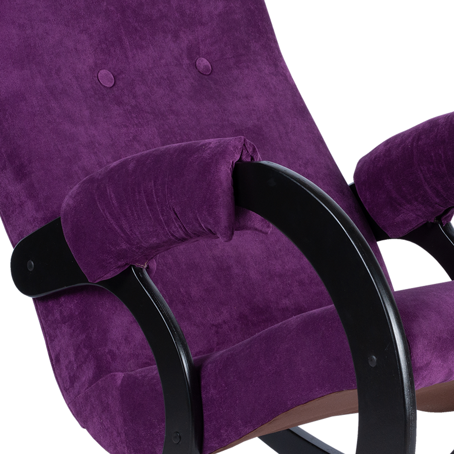 Кресло-качалка AVK Блюз (Purple, Венге)