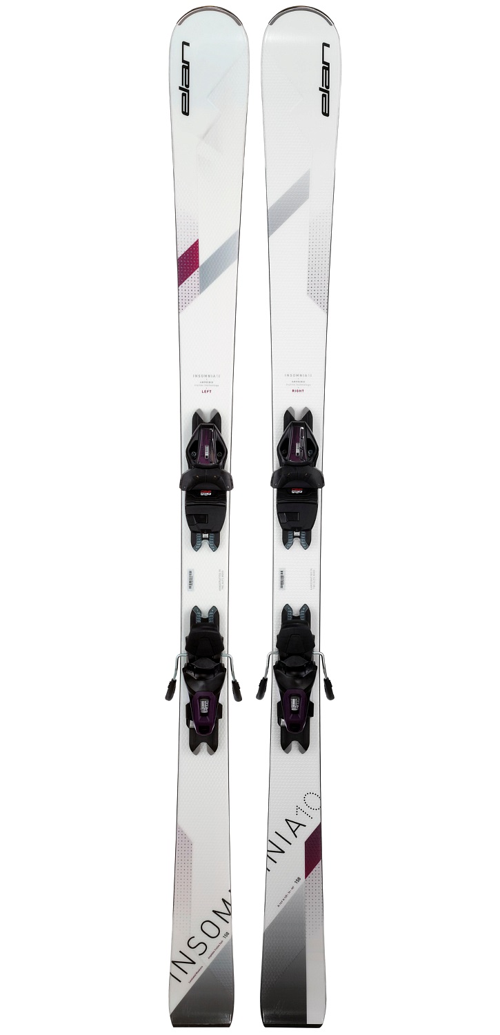Горные лыжи Elan Insomnia 10 LS + ELW 9.0 2022 white, 150 см