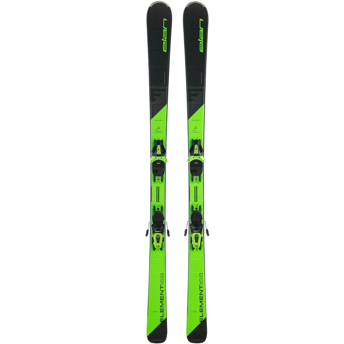 Горные лыжи Elan Element LS + EL 10 Shift 2022 green, 160 см