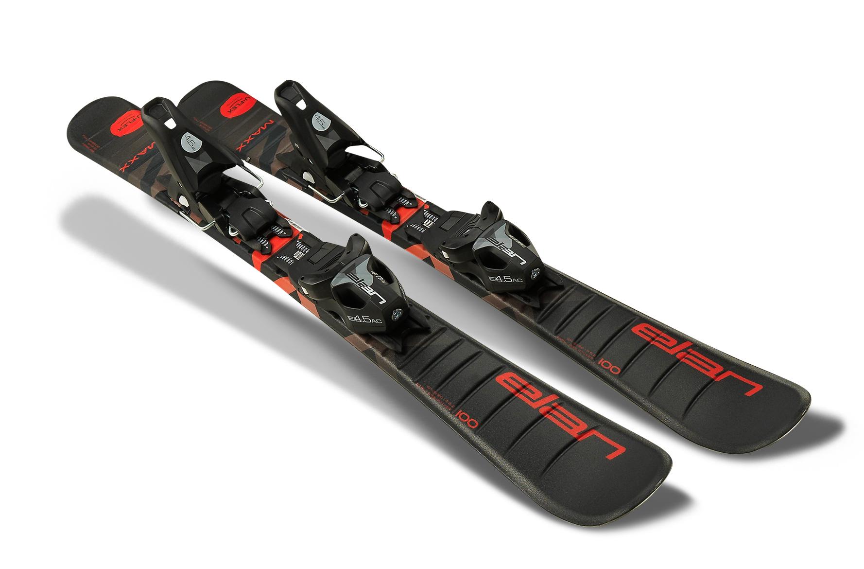 Горные лыжи Elan Maxx QS + EL 4.5 Shift 2022 red, 80 см см
