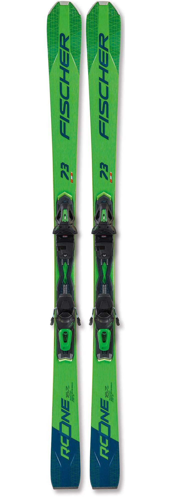 Горные лыжи Fischer RC One 73 AR + RS 11 PR 2020 green, 167 см