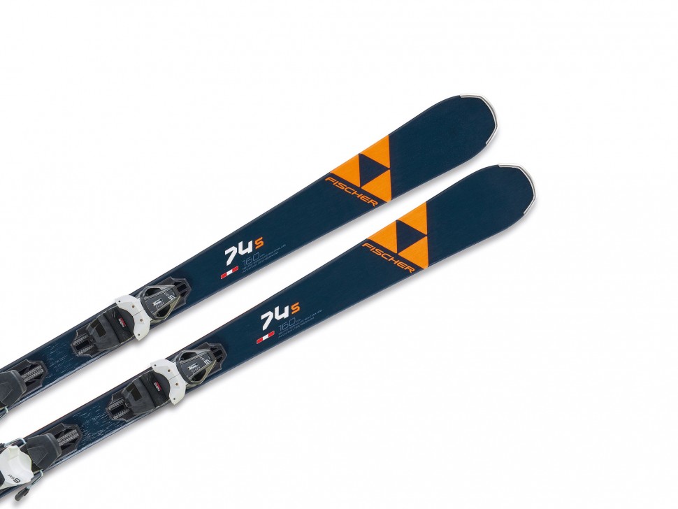 Горные лыжи Fischer RC One 74S TPR + RS10 PR 2020 orange, 160 см