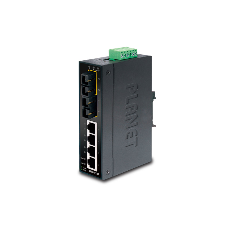 ISW-501T коммутатор для монтажа в DIN рейку/ IP30 Slim Type 5-Port Industrial Fast Etherne, купить в Москве, цены в интернет-магазинах на Мегамаркет