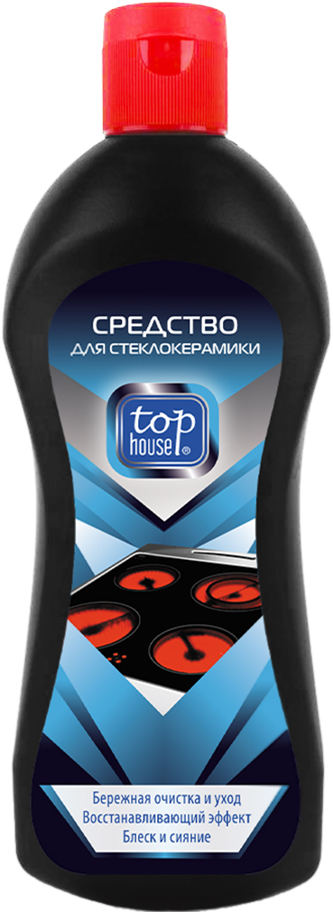 Чистящее средство для плит Top House средство для стеклокерамики 320 мл купить в интернет-магазине, цены на Мегамаркет