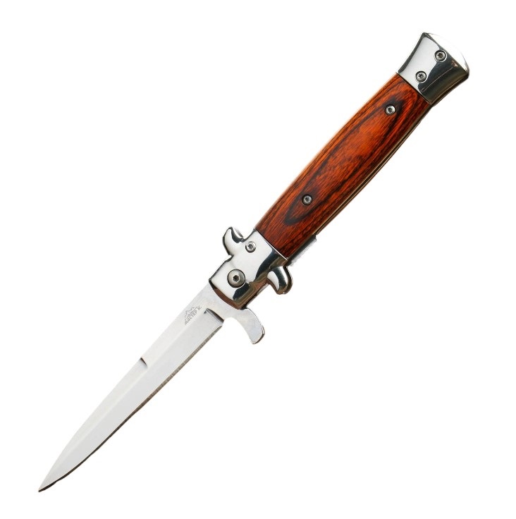 Нож складной "Штиль" ручка под дерево, 22,5см, клинок 9,5см – купить в Москве, цены в интернет-магазинах на Мегамаркет