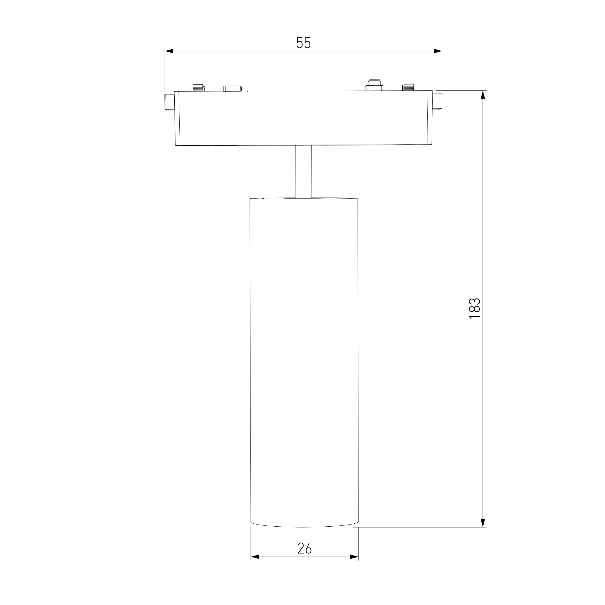 Трековый магнитный светильник Elektrostandard Flat Magnetic Arcos 85096/01  18W черный купить в интернет-магазине, цены на Мегамаркет