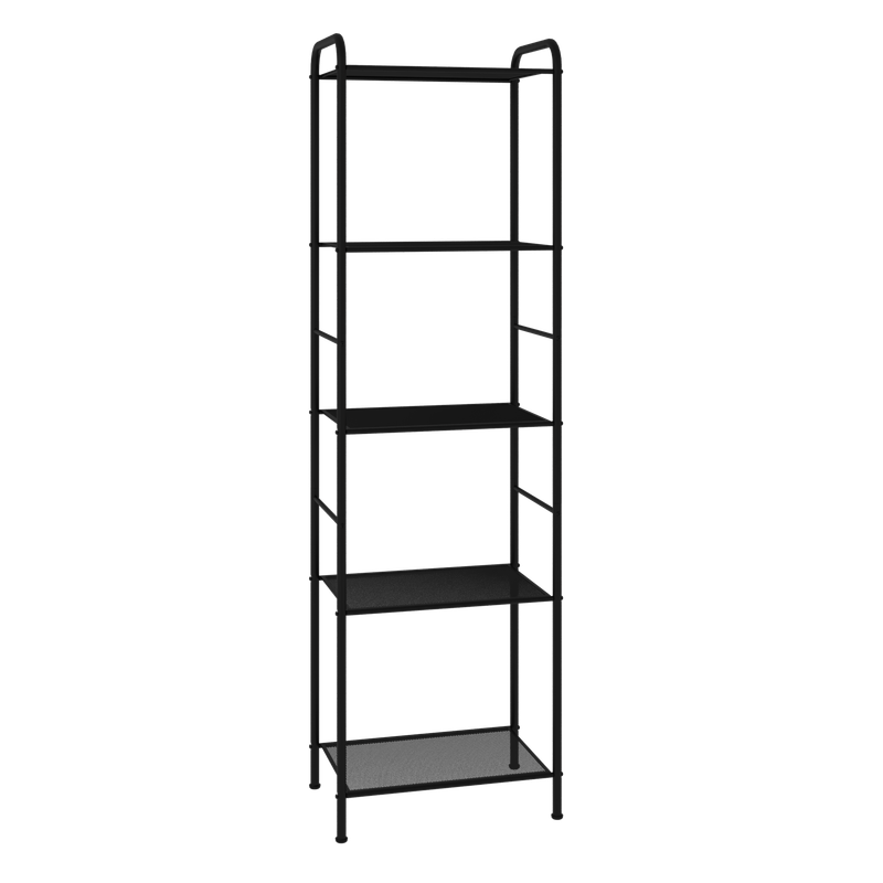 Металлический стеллаж ЗМИ Валенсия 15 ЗМИСТВ15Ч, 45,5x30x155,5 см - купить в Москве, цены на Мегамаркет | 600010273459