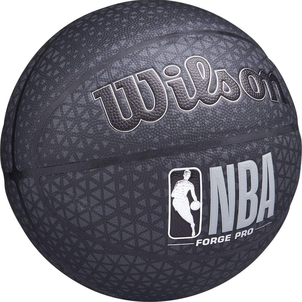 Баскетбольный мяч Wilson NBA forge pro printed №7 черный - купить в День,  цена на Мегамаркет