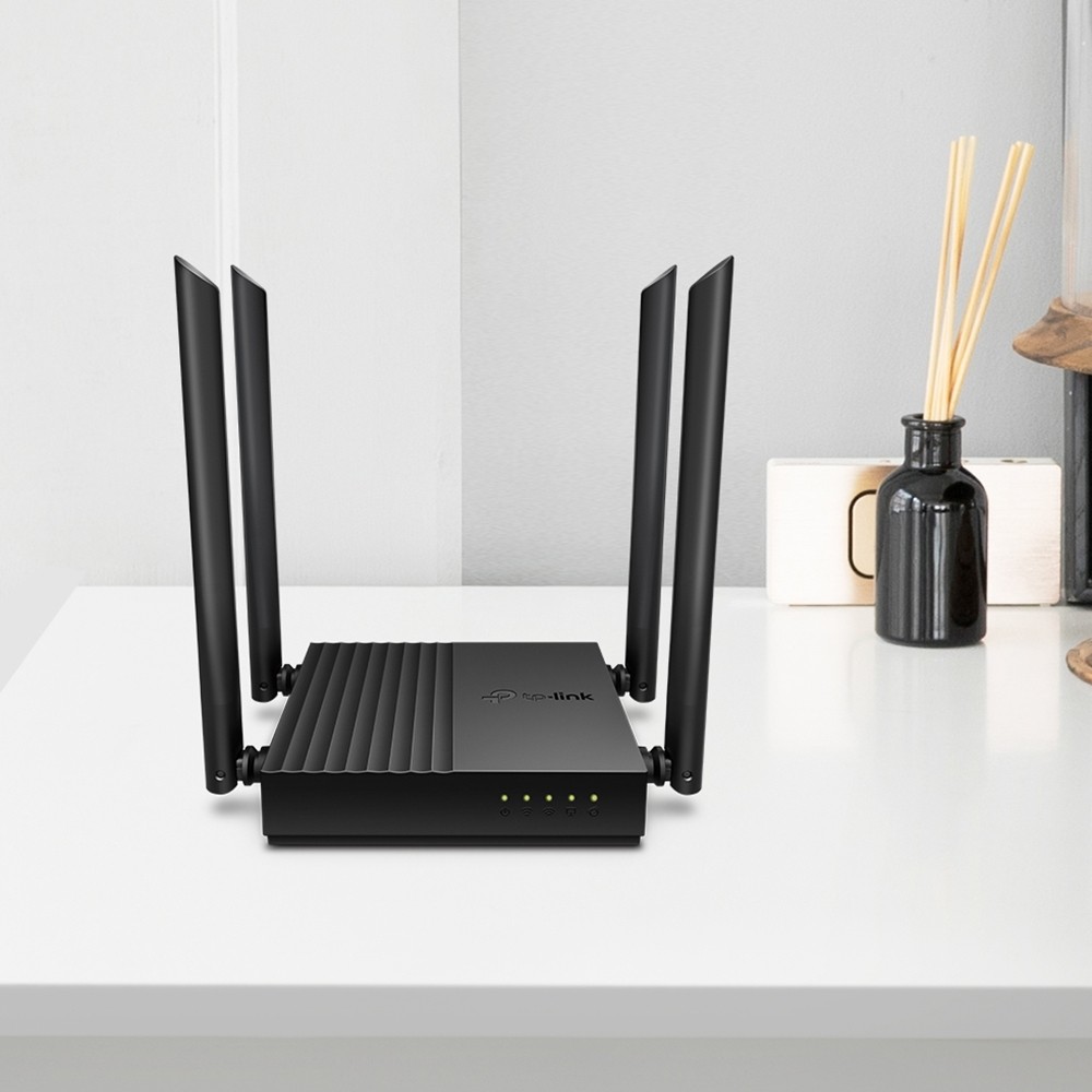 Wi-Fi роутер TP-Link Archer A64 AC1300 10/100/1000BASE-TX Black (1644624),  купить в Москве, цены в интернет-магазинах на Мегамаркет