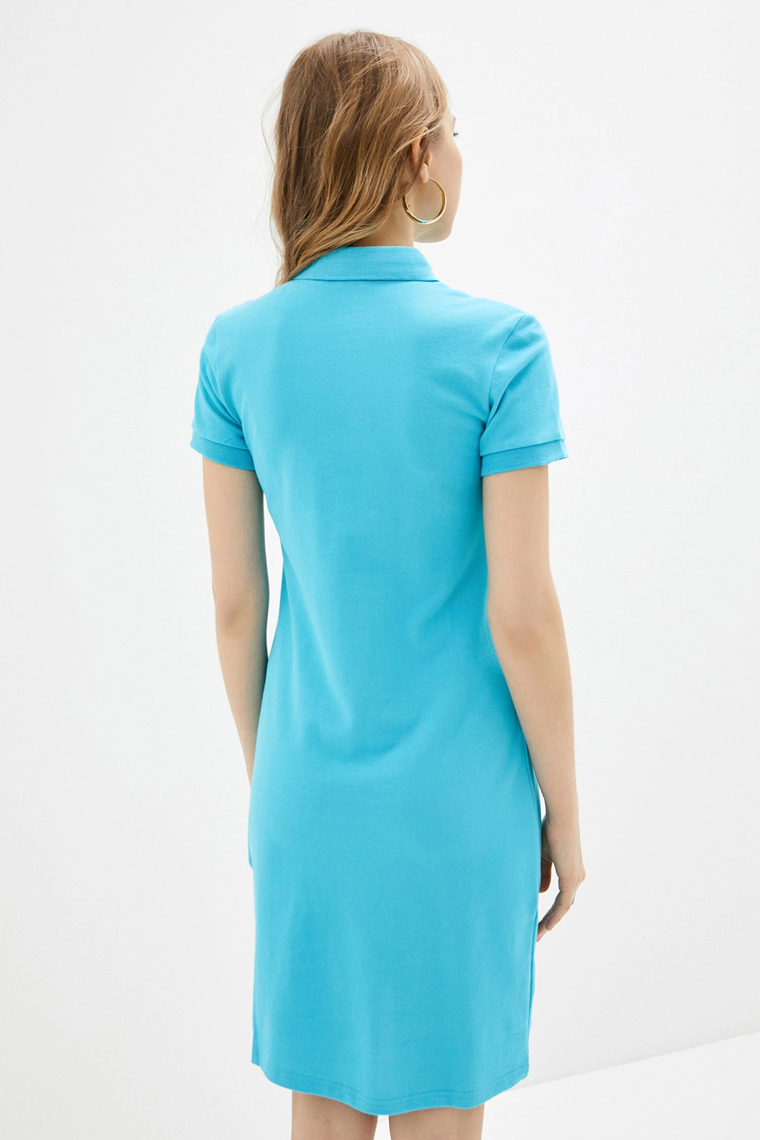 Платье-футболка женское Baon B451201 бирюзовое M