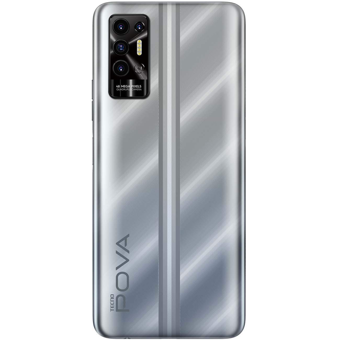 Смартфон Tecno Pova 2 4/128GB Silver (LE7N) – купить в Москве, цены в  интернет-магазинах на Мегамаркет