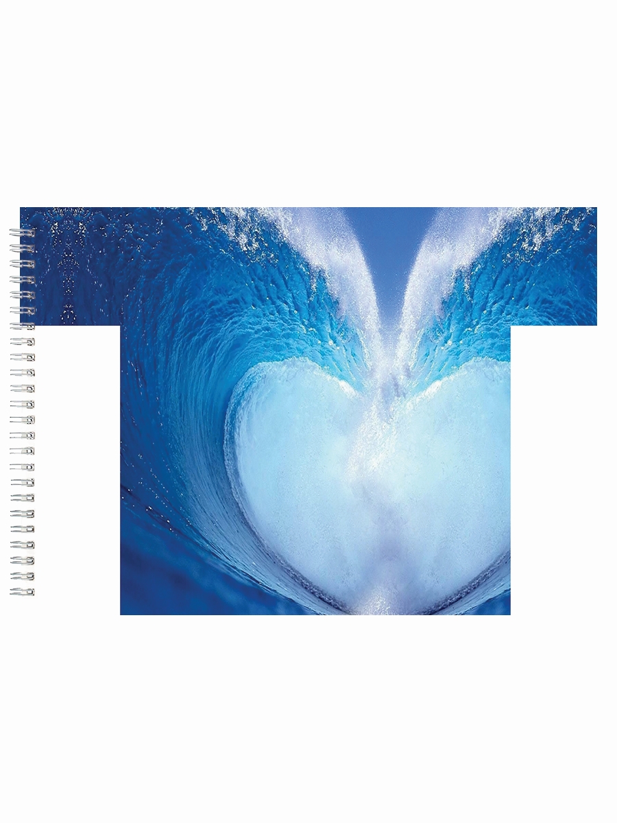 Альбом для рисования DRABS голубая вода