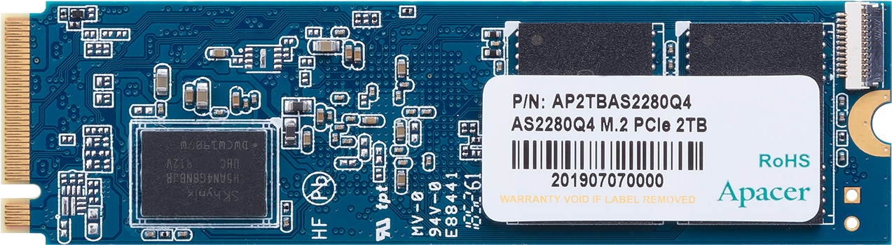 SSD накопитель Apacer AS2280Q4 M.2 2280 1 ТБ (AP1TBAS2280Q4-1) – отзывы покупателей на маркетплейс Мегамаркет | Артикул: 100027328160