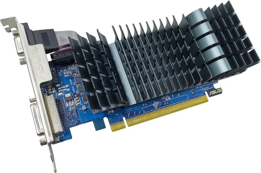 Видеокарта Asus NVIDIA GeForce GT 710 EVO Low Profile [GT710-SL-2GD3-BRK-EVO], купить в Москве, цены в интернет-магазинах на Мегамаркет