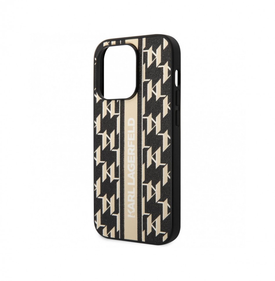 Чехол Karl Lagerfeld PU Monogram Vertical logo Hard для iPhone 14 Pro Max,  Коричневый - отзывы покупателей на маркетплейсе Мегамаркет | Артикул:  600011538482