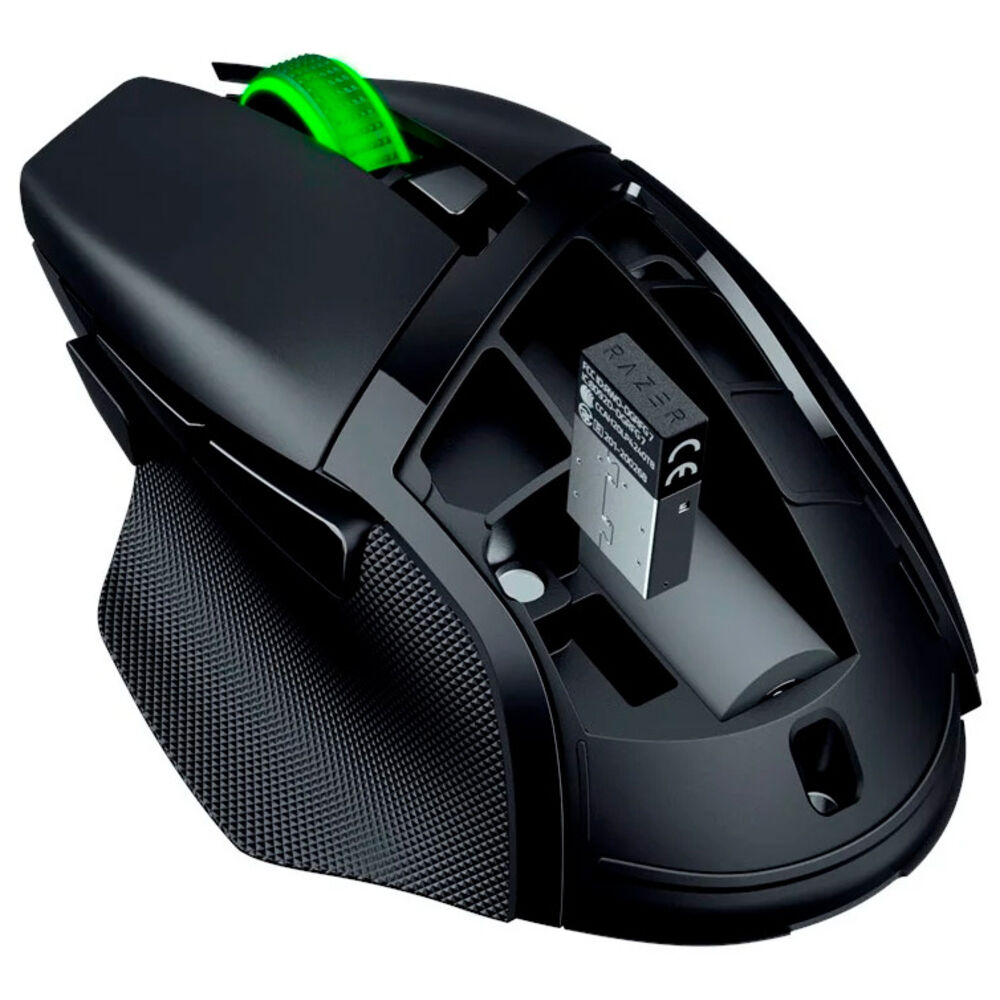 Беспроводная игровая мышь Razer Basilisk V3 X HyperSpeed черный  (RZ01-04870100-R3G1), купить в Москве, цены в интернет-магазинах на  Мегамаркет