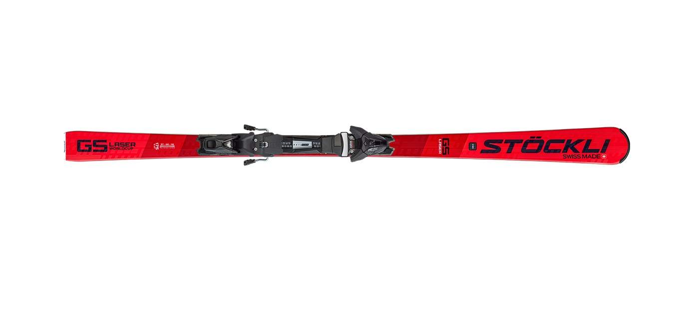 Горные лыжи Stockli Laser GS + MC 12 2022 black, 175 см