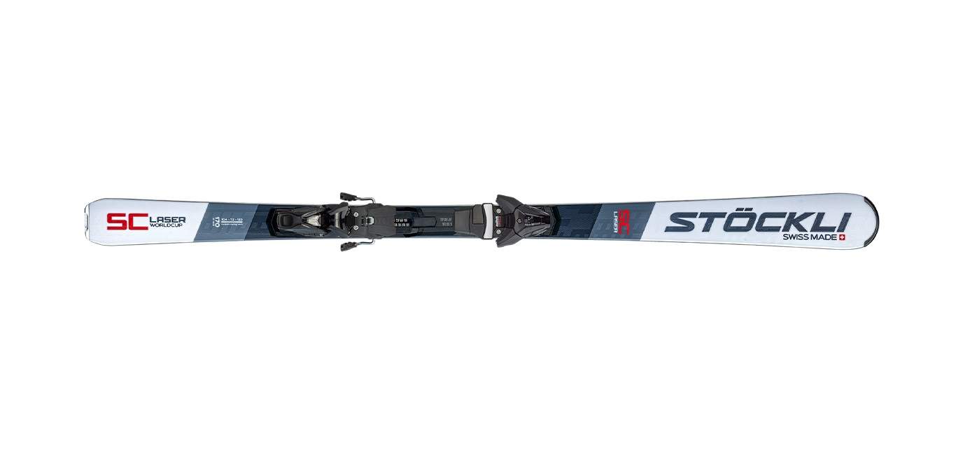 Горные лыжи Stockli Laser SC + MC 11 2022 black, 163 см