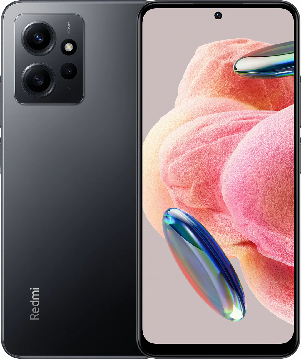 Смартфон Xiaomi Redmi Note 12 4G 6/128GB onyx gray, купить в Москве, цены в интернет-магазинах на Мегамаркет