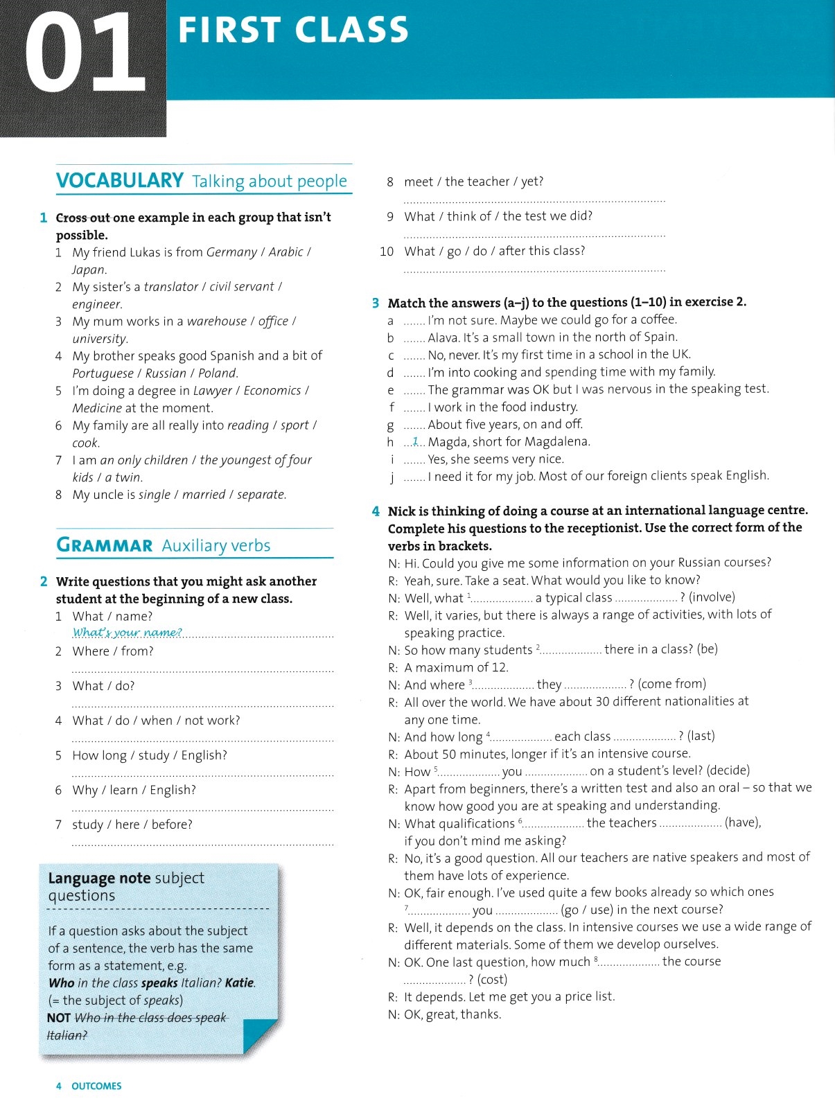 Outcomes. Intermediate. Workbook + CD - купить самоучителя в  интернет-магазинах, цены на Мегамаркет | 9781305102187