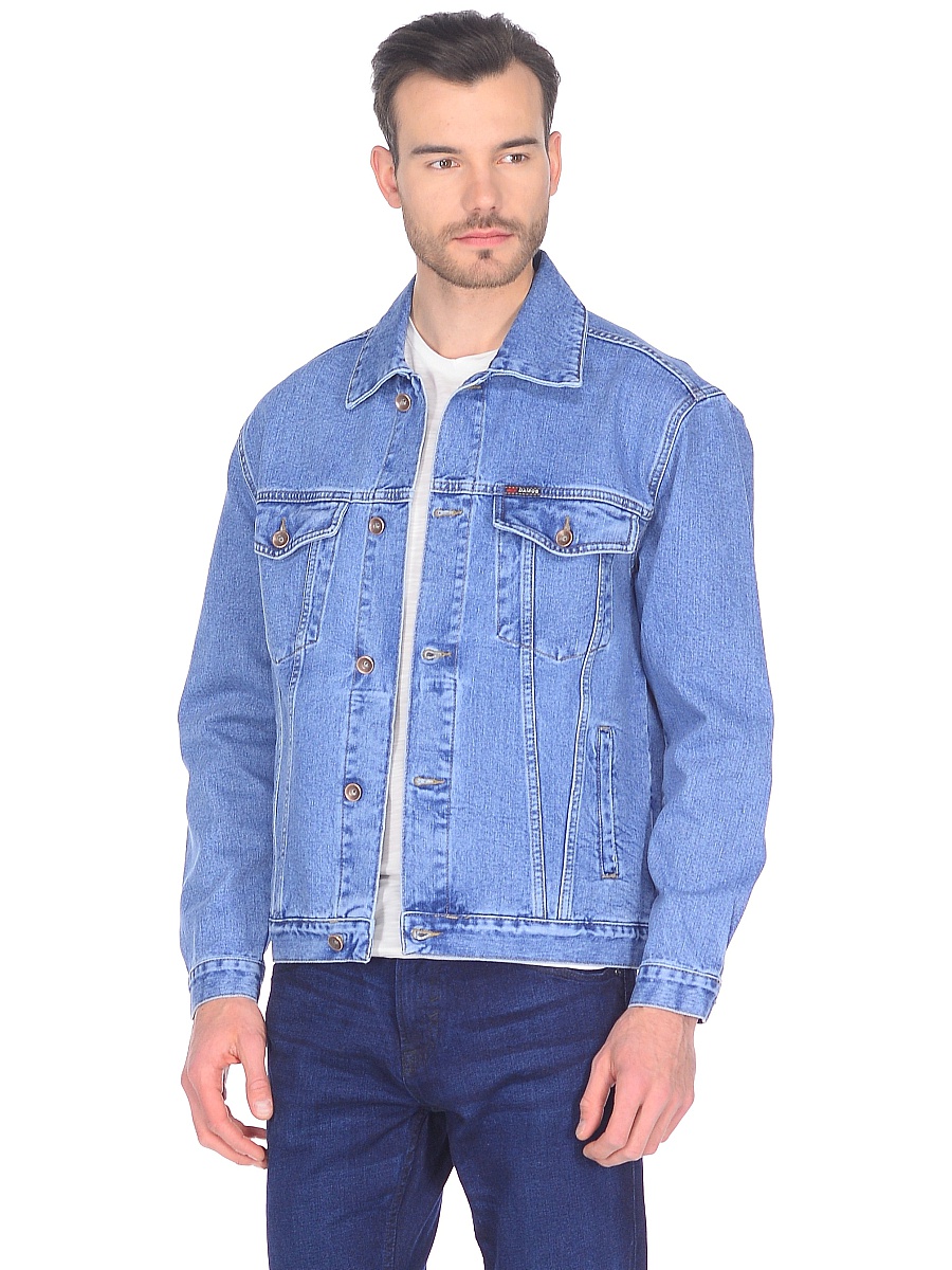Джинсовая куртка мужская Dairos GD5060110 голубая L