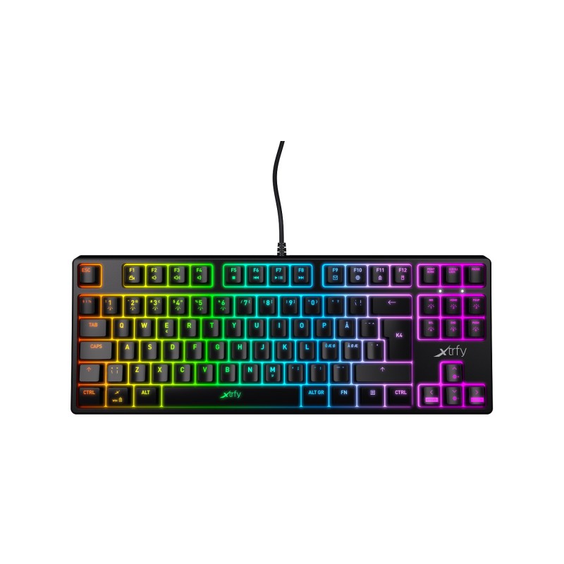 Игровая клавиатура Perfeo Xtrfy K4 RGB Tenkeyless