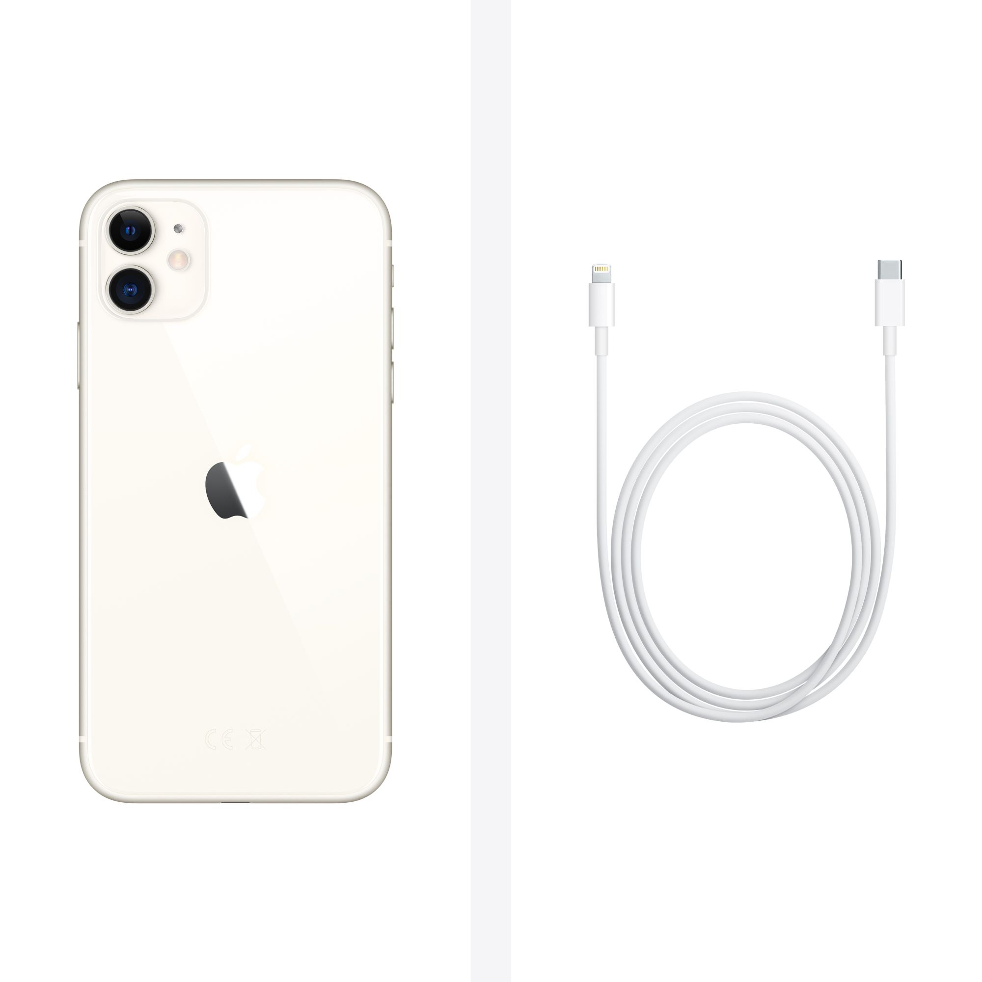 Смартфон Apple iPhone 11 128GB White (MHDJ3VN/A) - отзывы покупателей на  маркетплейсе Мегамаркет | Артикул: 100052297841