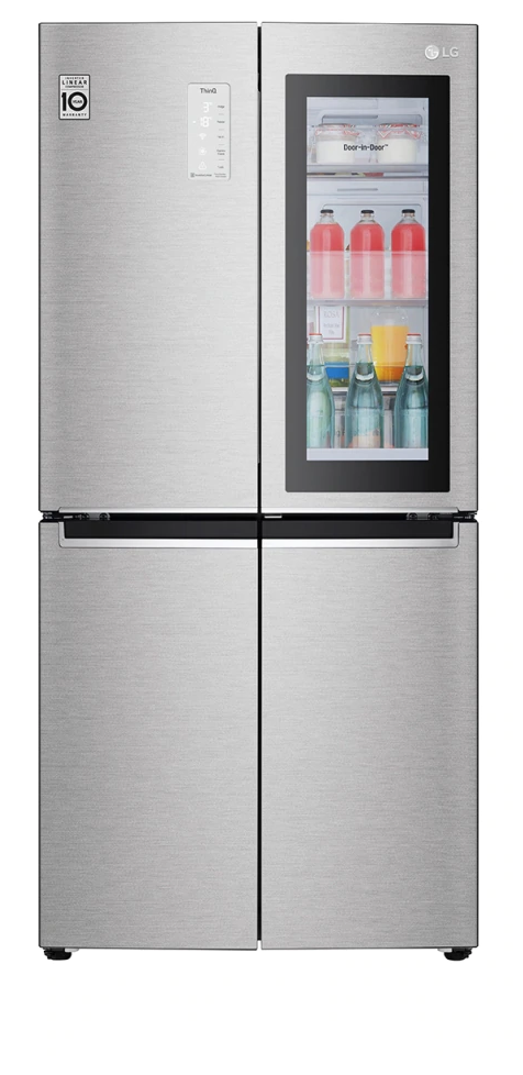 Холодильник LG GC-Q22FTAKL серебристый, купить в Москве, цены в интернет-магазинах на Мегамаркет
