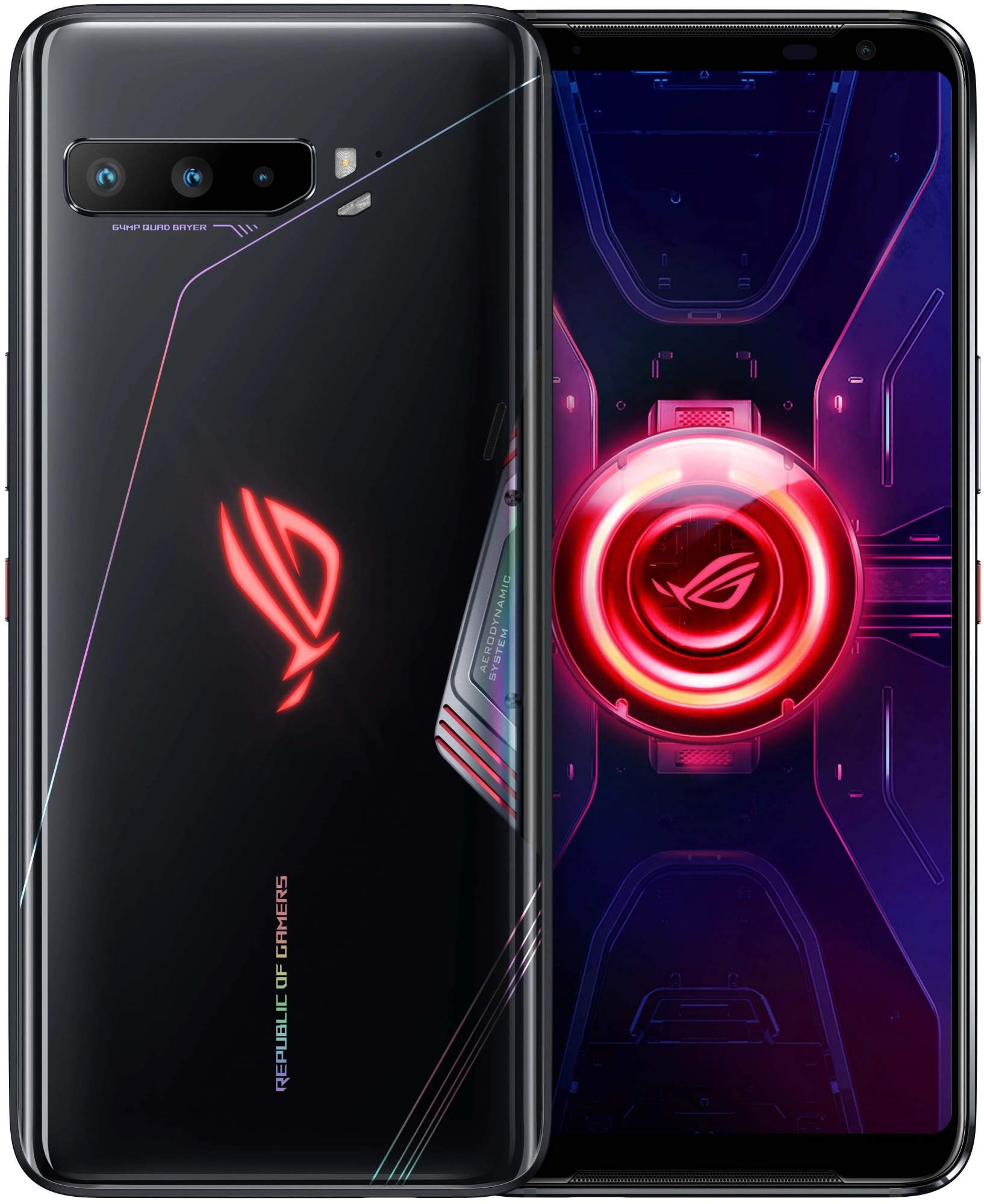 Смартфон Asus Rog Phone 3 12/128GB Black (ZS661KS-6A017CN) – купить в  Москве, цены в интернет-магазинах на Мегамаркет