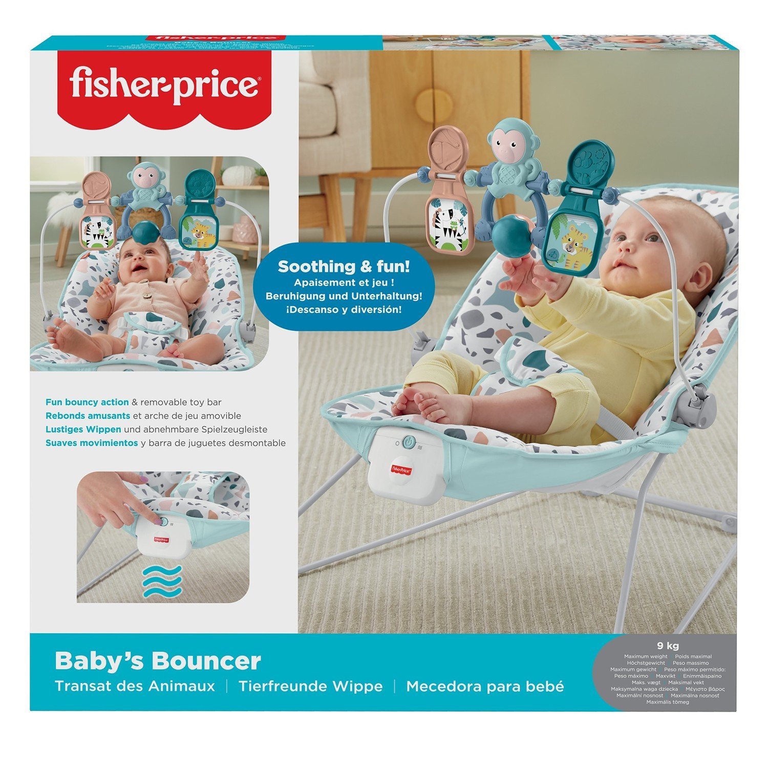 Мобильные качели шезлонг fisher price