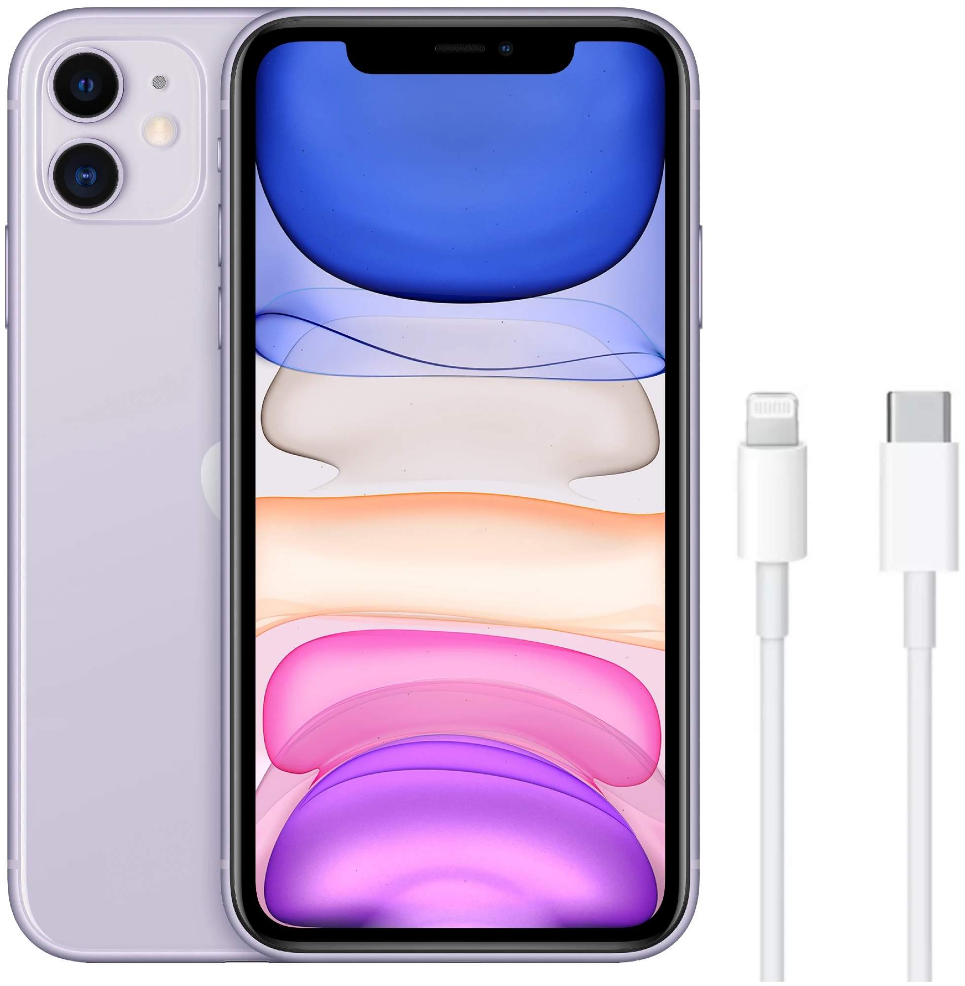 Смартфон Apple iPhone 11 128GB с новой комплектацией Purple - отзывы  покупателей на Мегамаркет