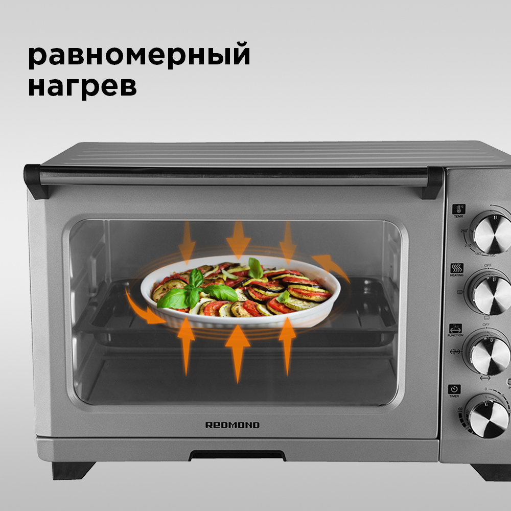 Редмонд духовой шкаф электрический настольный