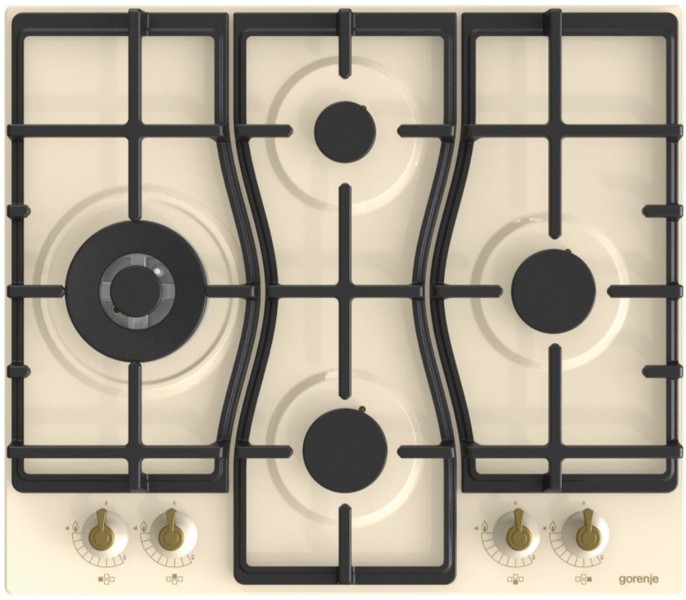 Встраиваемая газовая панель Gorenje GW6D42CLI, купить в Москве, цены в интернет-магазинах на Мегамаркет