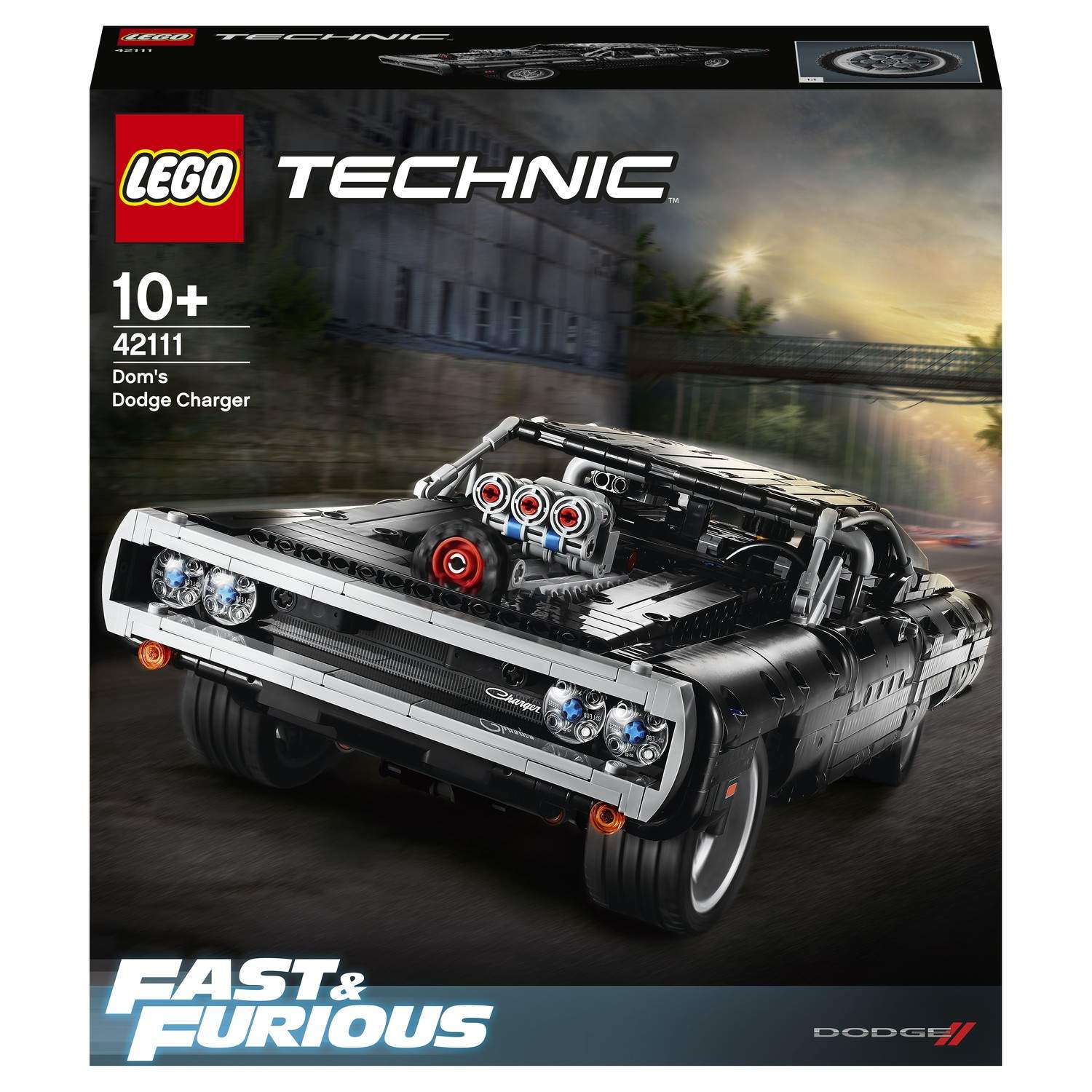 Отзывы о конструктор LEGO Technic 42111 Dodge Charger Доминика Торетто -  отзывы покупателей на Мегамаркет | конструкторы LEGO 42111 - 100027743617