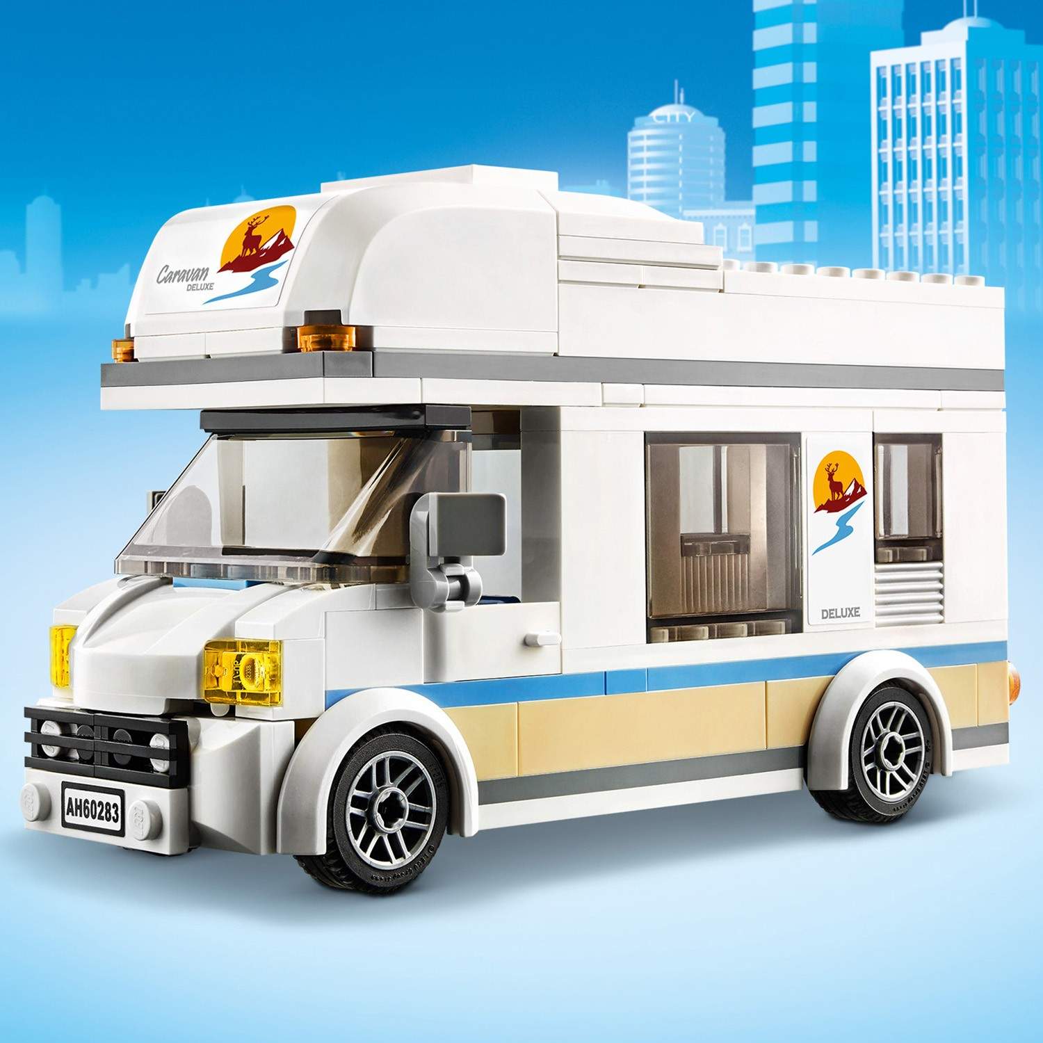 Конструктор LEGO City Great Vehicles 60283 Отпуск в доме на колёсах